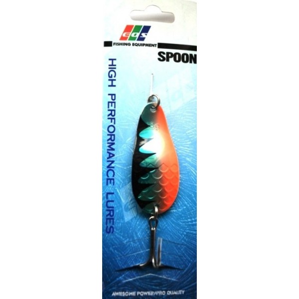 Блешня для риби коливна, EOS P0026А2, вага 18г, колір № GS431028